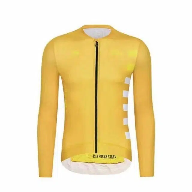 浪莎 骑行服舒适透气男女通用长袖自行车山地公路上衣单车服保暖套装骑行配套