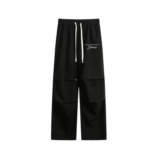 中国航天 垂感美式复古高街直筒休闲裤 男女同款