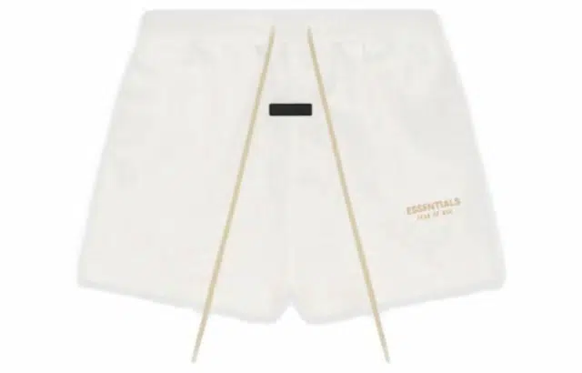 Fear of God Essentials FW23 Running Short Cloud Dancer