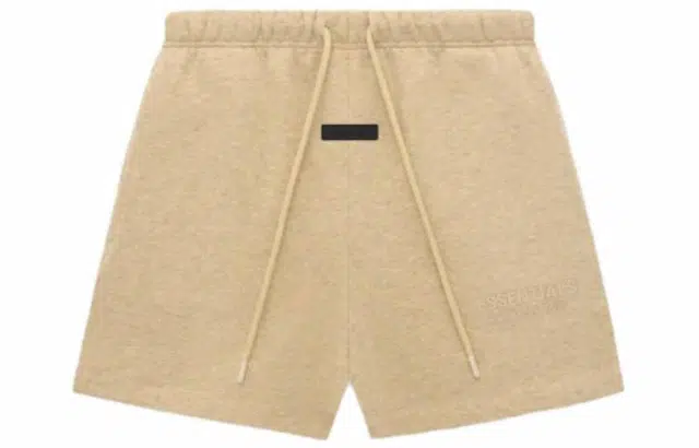 Fear of God Essentials FW23 Sweatshort Gold Heather