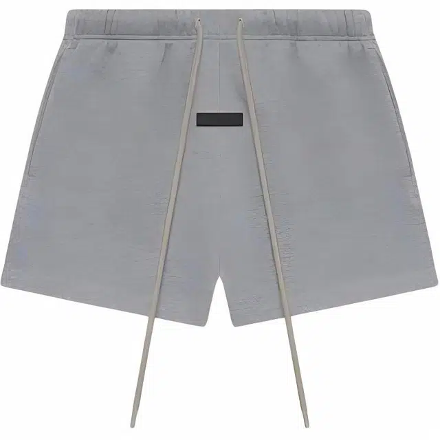 Fear of God Essentials SS24 Running Short Dark Heather Oatmeal