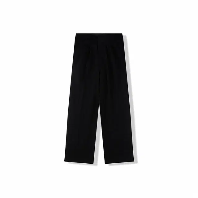 我是大卫 直筒垂感阔腿裤通勤百搭休闲裤 男女同款