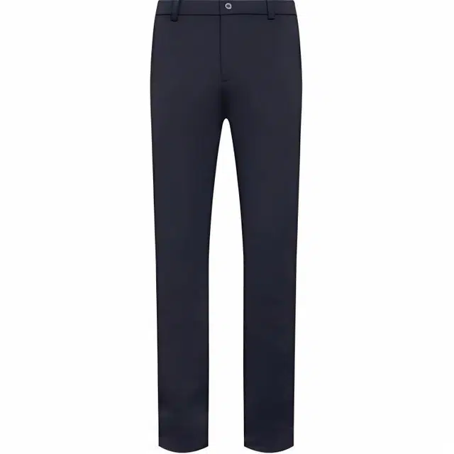 迪柯尼 直筒微弹纯色休闲裤 男款 黑色