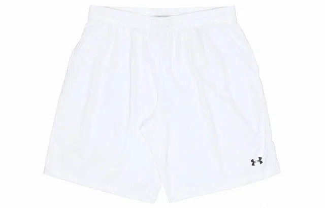 Under Armour Basketball Knit Shorts White