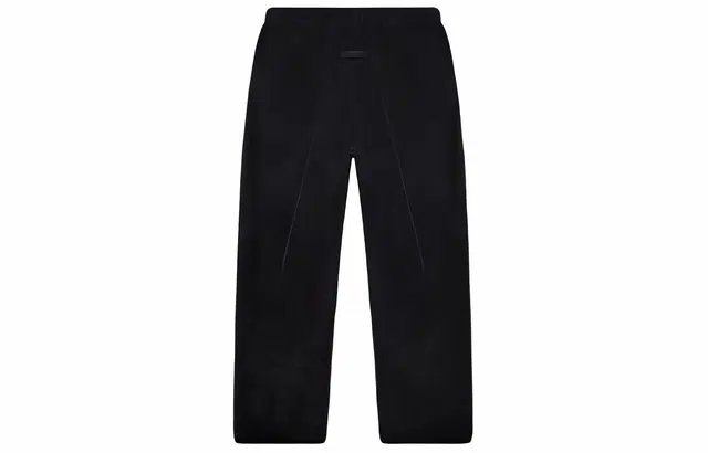 Fear of God Essentials SS24 drop2 Polar Fleece Pant Jet Black