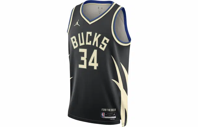 Jordan NBA SW Basketball Jersey Black