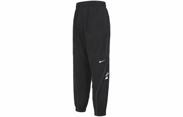 Nike x ACRONYM Logo Print Track Pants Black