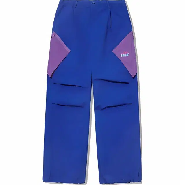 中国李宁 直筒运动宽松休闲裤 男款 梦幻蓝