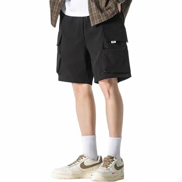 隐狼世家 潮流机能舒适工装短裤 男款