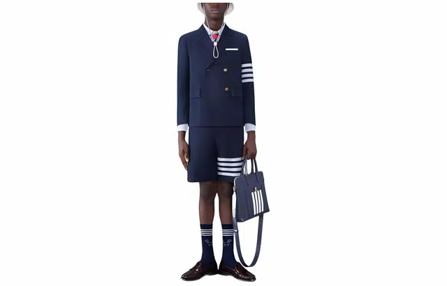 THOM BROWNE Cotton 4-Bar Pocket Short
