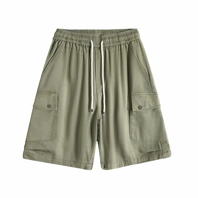 帕丁顿熊 百搭舒适潮流宽松美式时尚百搭休闲工装短裤 男女同款