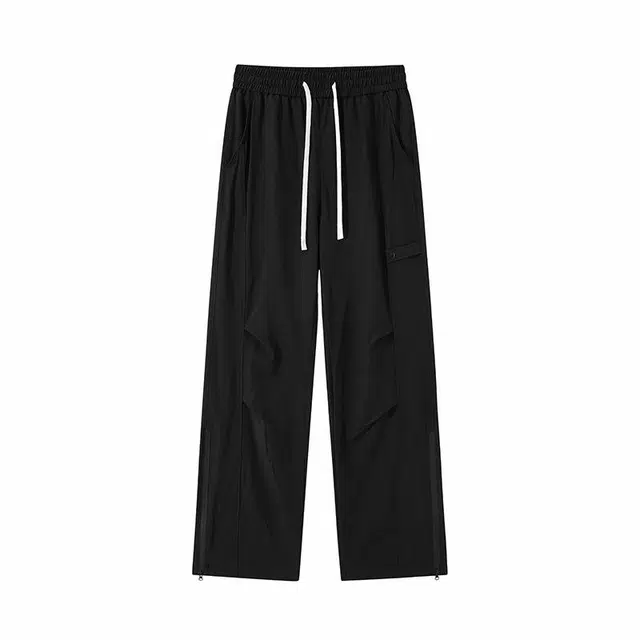 隐狼世家 美式设计高街宽松休闲裤 男款