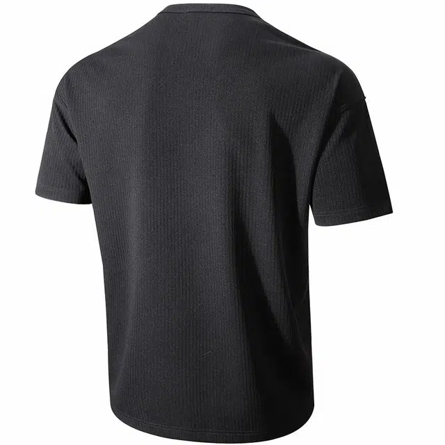 Muscle Dog Henley Black