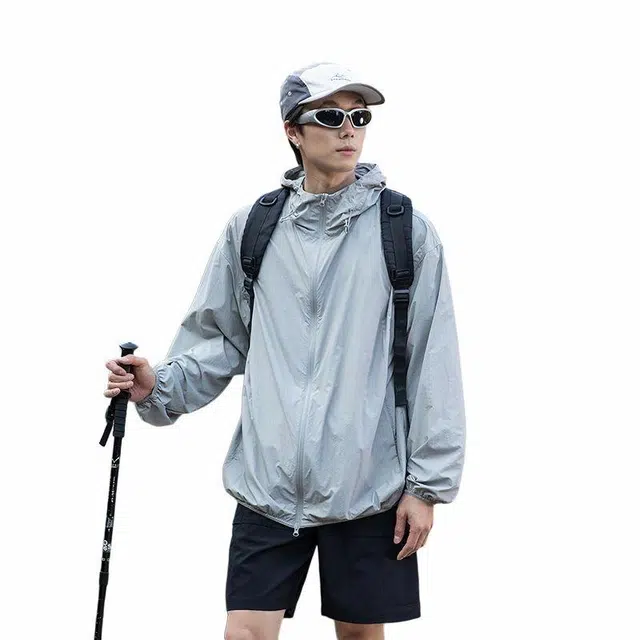 【dme】 百搭轻薄透气连帽防晒服 男女同款