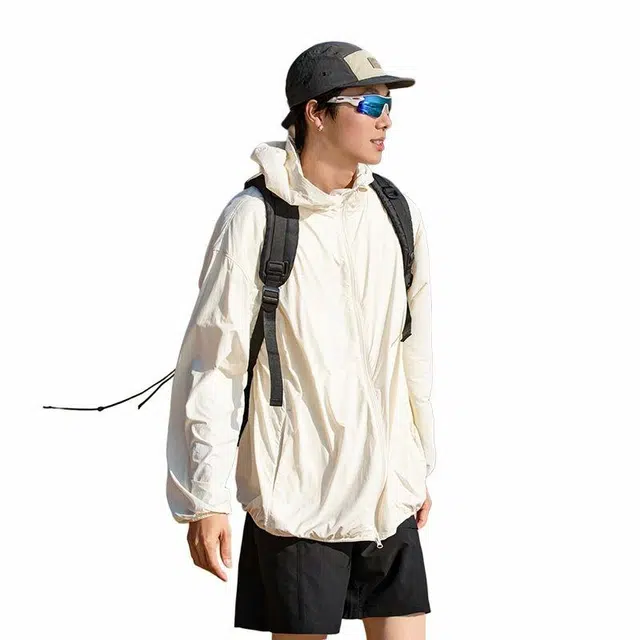 【dme】 百搭轻薄透气连帽防晒服 男女同款