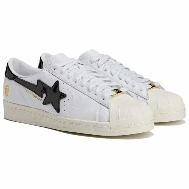 BAPE x Adidas Originals Superstar "White"