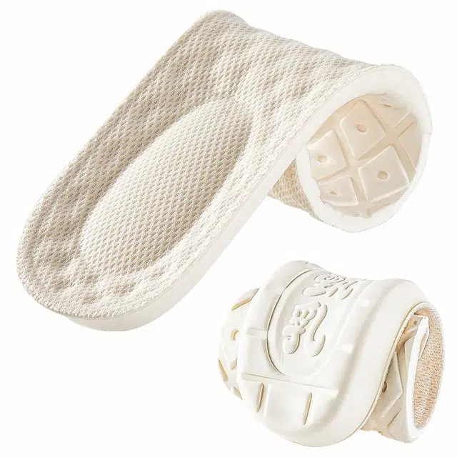 足印部落 乳胶抗菌防臭防滑软底舒适踩屎感加厚久站不累运动减震 网布 鞋垫 男女同款情侣款