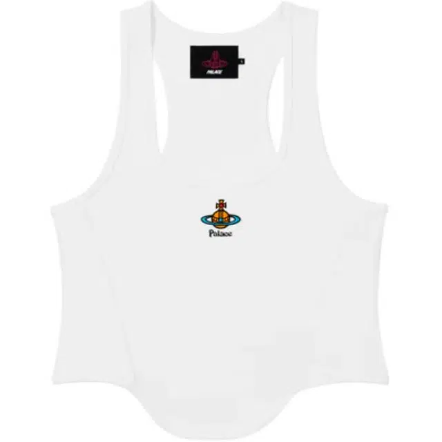 PALACE x VIVIENNE WESTWOOD FW24 CORSET RIB VEST LOGO