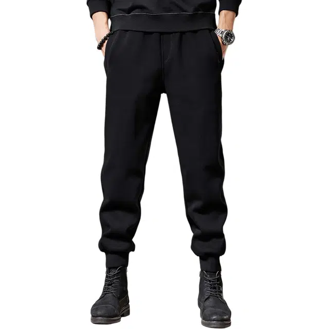 贵色 主题系列  美式复古系列 束脚时尚都市休闲裤 男款 黑色