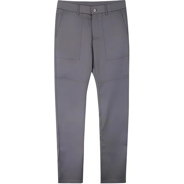 才子 微弹中腰直筒修身长裤休闲裤 男款