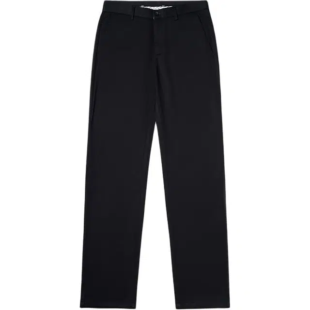 才子 商务纯色中腰长款休闲裤 男款