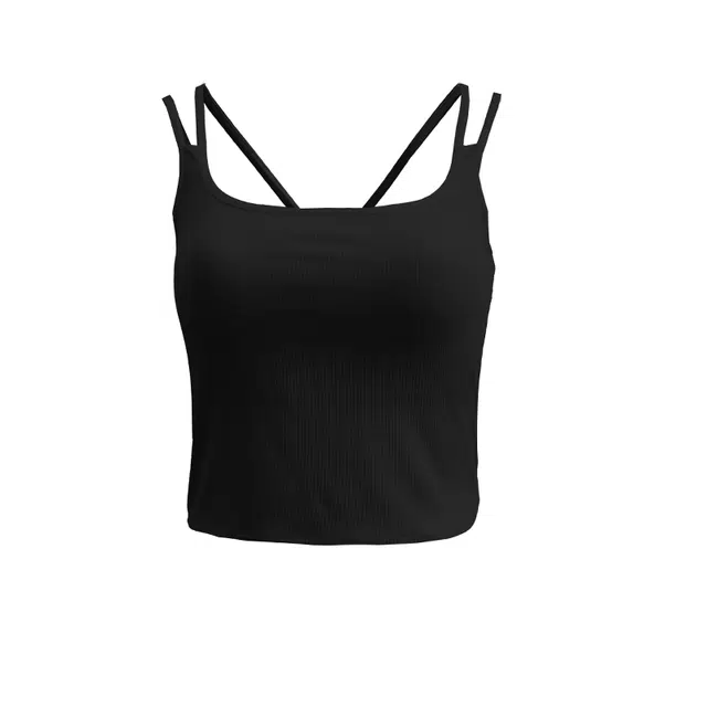 美力城 纯色凉感聚拢遮副乳打底背心 女款