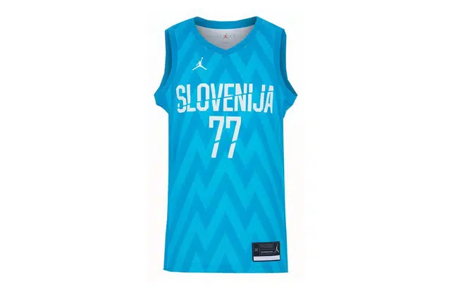 Jordan V-Neck Fan Jersey Neptune Blue