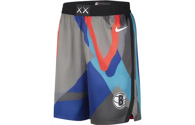 Nike x Kaws Dri-Fit Brooklyn Nets 2023/24 City Edition Shorts
