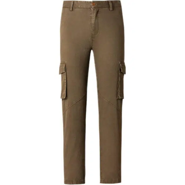 才子 修身弹力束脚休闲裤 男款