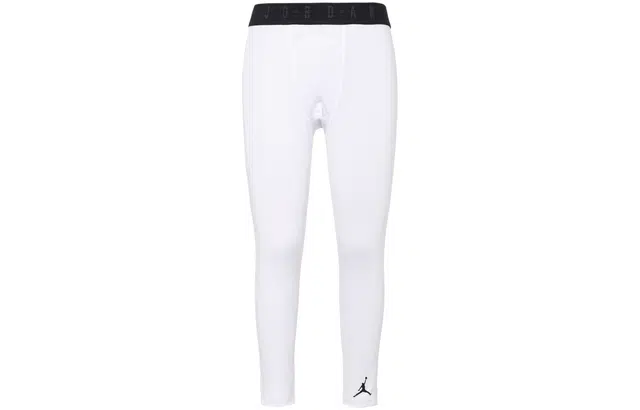Jordan Logo Slim Fit Pants White