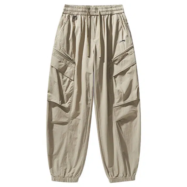 贵人鸟 城市机能系列 百搭束脚系带春秋季休闲裤 男女同款