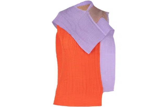 ISSEY MIYAKE Framed Pleats Top T