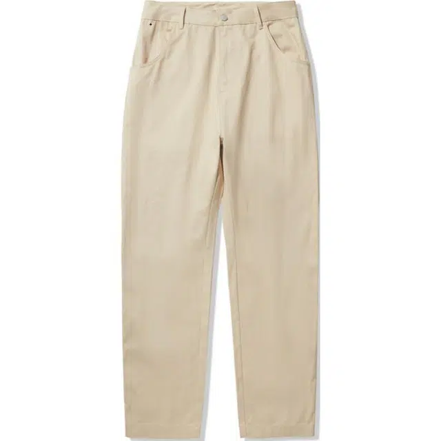 中国李宁 滑板系列 纯色宽松中腰直筒休闲裤 男款 奶褐色