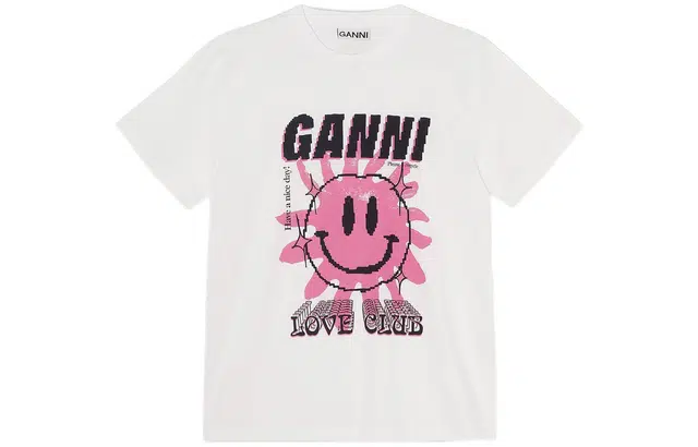 GANNI SS22 Love Club T