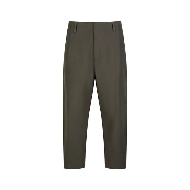 速写 棉质九分通勤锥形休闲裤 男款 深驼灰