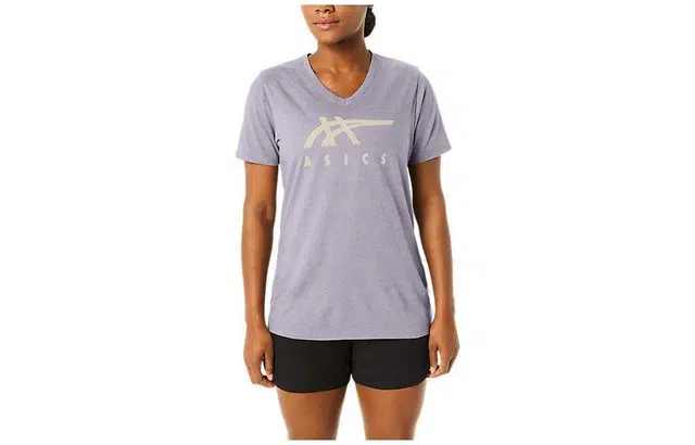 Asics Stripes V-Neck T