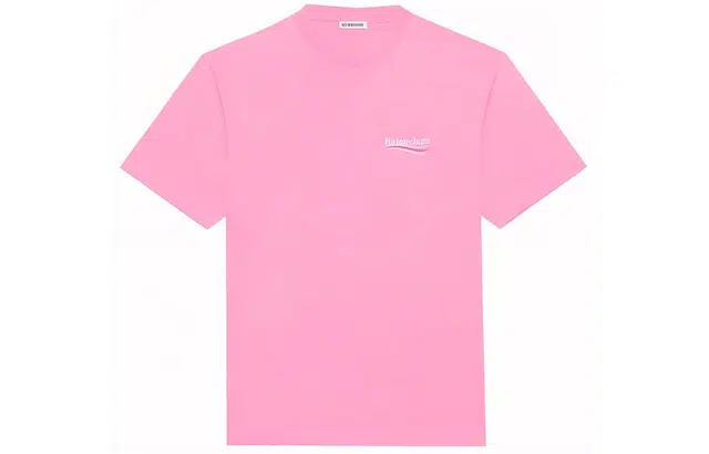 Balenciaga Coca-Cola Print Pink Tee