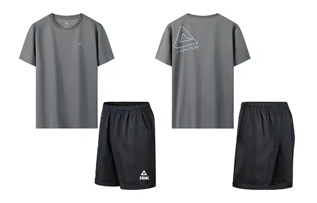 匹克 运动衣服跑步装备速干篮球季晨跑训练骑行服健身套装 男女同款