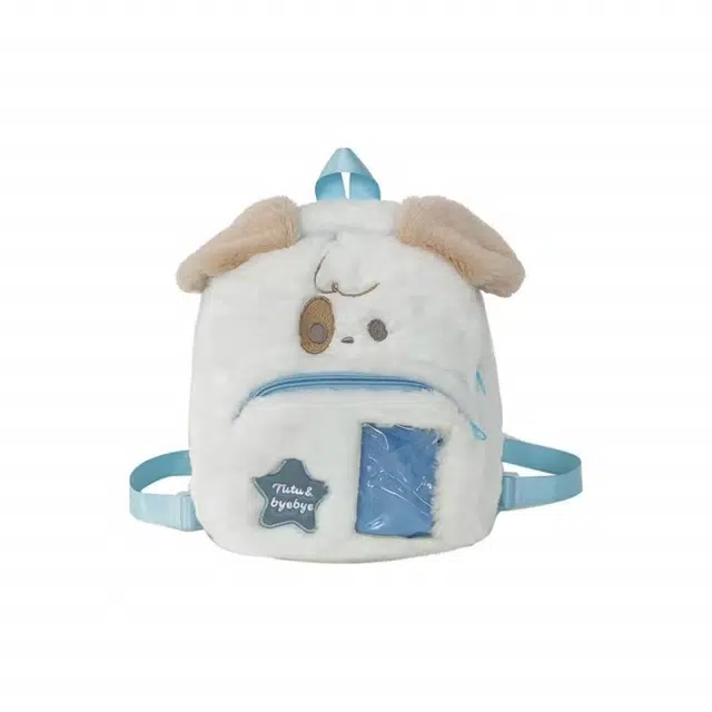 捷朗仕 小众设计可爱简约日常百搭 丝绒 双肩包 女款 多色