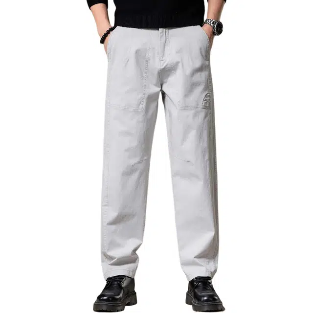 贵色 主题系列 高端日系简约微弹休闲裤 男款 巴黎灰