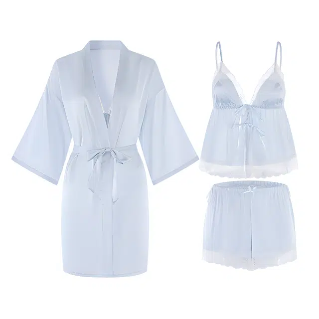 潞优野 纯欲休闲时尚舒适睡衣套装 女款