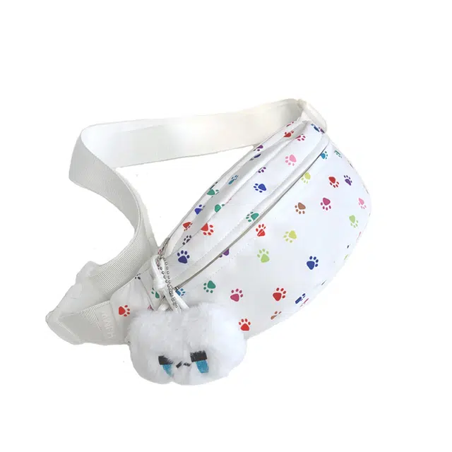 揽月 简约纯色时尚百搭 牛津布 胸包 男女同款情侣款 多色