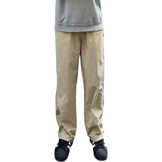 煦加 无弹宽松美式速干中腰休闲裤 男款 卡其色