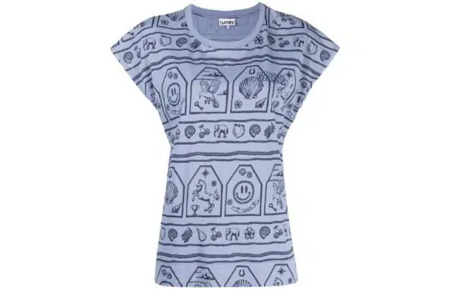 GANNI SS22 T
