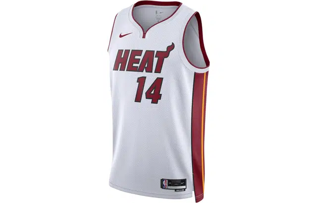 Jordan Miami Heat Basketball Jersey White