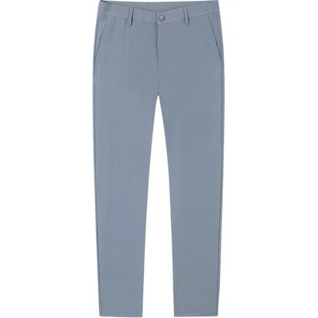 才子 刺绣耐穿柔弹透气休闲裤 男款 灰色