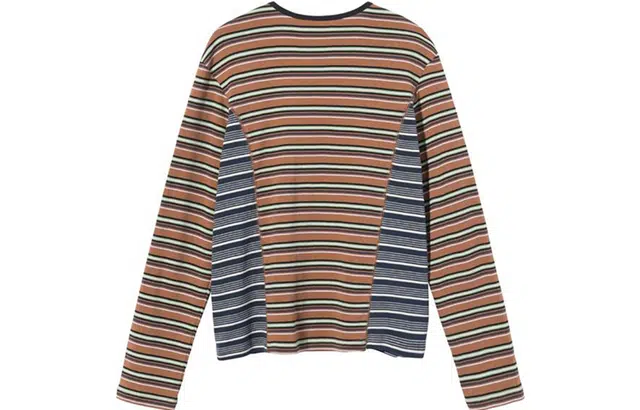 Stussy Striped Crewneck Long Sleeve