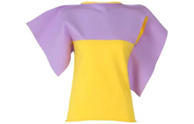 ISSEY MIYAKE SS23 Shaped Canvas Top T