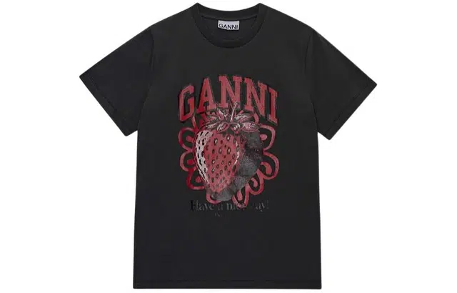 GANNI logo FW23 T