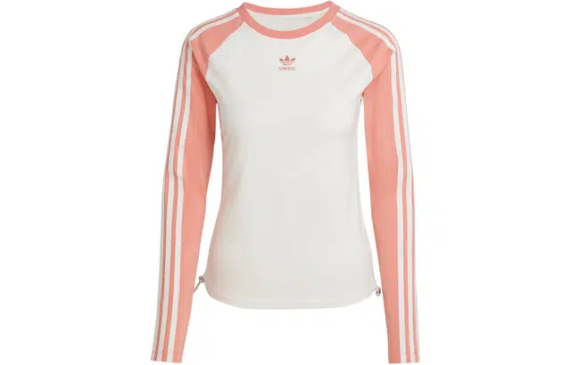 adidas originals Slim Fit Long Sleeve Logo T